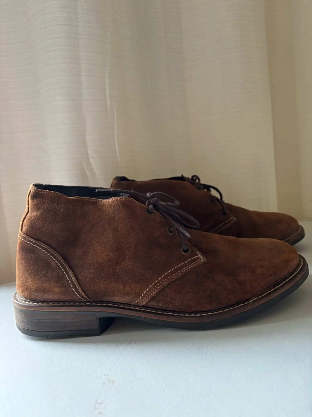 Naot pilot suede